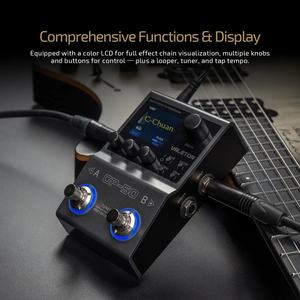 Valeton GP-50 Processeur multi-effets Guitare/Basse NAM <span class=keywords><strong>IR</strong></span> <span class=keywords><strong>Loader</strong></span> 100 Effets HD 9 Modules Simultanés Contrôle par Application Fabriqué en Chine - Product Image 4