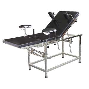 Divan d'examen médical de lit d'examen <span class=keywords><strong>gyn</strong></span>écologique d'acier inoxydable complet pour l'usage d'hôpital - Product Image 3