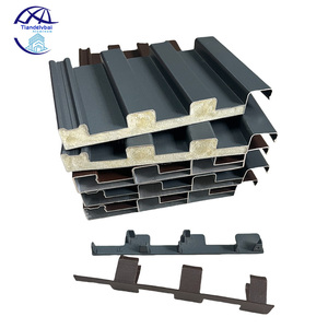 Aluminium Insulated Tile Insulated Polyurethane Fireproof Metal <strong>Sandwich</strong> <strong>Roof</strong> Wall <strong>Panels</strong> Building Materials for Warehouses - Product Image 5