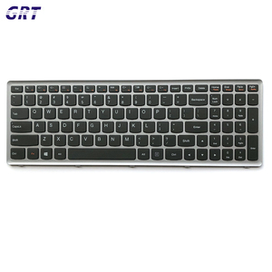 OEM New Laptop <b>Keyboard</b> for IBM Lenovo Ideapad Z500 Z500A U510 P500 US Black with Frame Factory Price High Quality - Product Image 1