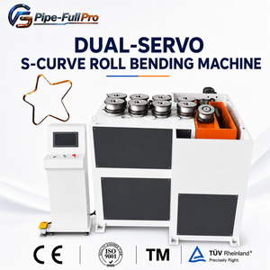 เครื่องรีดท่อความเร็วสูงแบบเจ็ดลูกกลิ้ง เครื่องดัดท่ออัตโนมัติ CNC สำหรับขดลวดเกลียว - Product Image 1