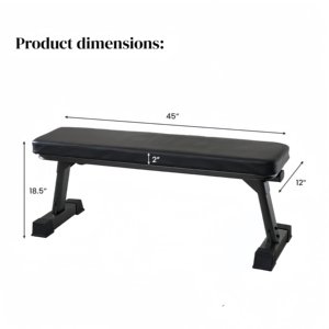 CZFIT Banco de Ejercicios Multifuncional para Gimnasio, Banco Plano para Abdominales y Pesas, Equipo de Ejercicio Multigimnasio, Gimnasio en Casa - Product Image 1