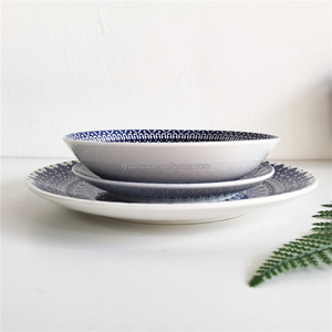 Bán Sỉ Bộ Đĩa <span class=keywords><strong>18</strong></span> Chiếc Đĩa Ăn Tối Bằng Gốm Bộ Đĩa Ăn Tối Cho 6 Người Kèm Hộp Màu Đóng Gói - Product Image 4