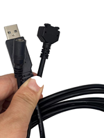 Kabel Pemisah Data USB 2-in-1 untuk Terminal Verifone Kabel Pengisian Daya USB 14Pin IDC