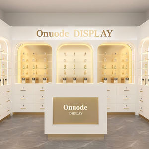 Conception moderne de présentoirs pour parfumeries, armoires personnalisables en MDF écologique et acier inoxydable pour les magasins de vente de parfums - Product Image 3