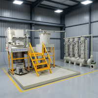 Machine de récupération des métaux précieux pour l'extraction, le raffinage, la séparation, la purification et l'équipement de traitement industriel efficace