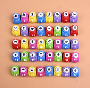 Perforadora Artesanal para Tarjetas, Cortador de Papel para Manualidades, Mini Dispositivo de Repujado, Perforadora de Papel para Niños - Product Image 2