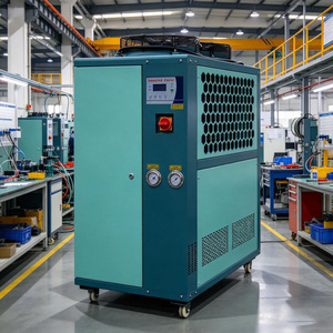 เครื่องทำความเย็นอุตสาหกรรมแบบระบายความร้อนด้วยอากาศ TS 7HP เครื่องทำน้ำเย็นขนาดเล็กสำหรับควบคุมอุณหภูมิอุปกรณ์ขึ้นรูปด้วยลมเป่า - Product Image 1