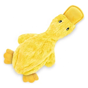 Interaktif peluş gıcırtılı köpek römorkör oyuncak <span class=keywords><strong>Bunny</strong></span> ve ördek şekilli köpek oyuncak gıcırtılı ve kırışık - Product Image 4