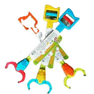 Novo design para crianças, garra robô, garra eliminadora, garra de plástico, braço robótico, brinquedo de plástico