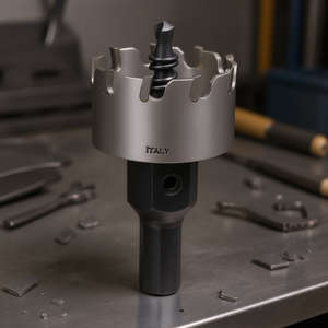 Prendre T.C.T. Scie cloche pour acier inoxydable 10 mm, fabrication italienne, outil de coupe métallique - Product Image 3