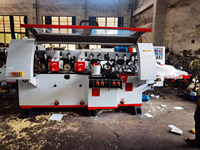 QINGDAO DLL MB4023 Dégauchisseuse automatique multi-broches à quatre faces haute vitesse pour le travail du bois