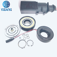 Nouveau kit d'embrayage de compresseur de climatisation de haute qualité 24V pour Audi TT VW Jetta SD7V16 Voitures Climatisation et chauffage 1J0820803B