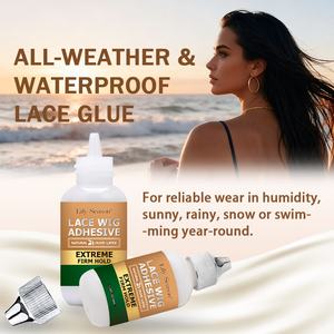 <span class=keywords><strong>Colle</strong></span> adhésive invisible pour perruques à maintien fort, résistante à l'eau, pour conception graphique d'arbre de produits et personnalisation d'usine - Product Image 4