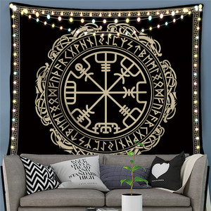 Mejor calidad tapiz manta suave lavable mandala <span class=keywords><strong>tarot</strong></span> patrón personalizado pared tapices - Product Image 1
