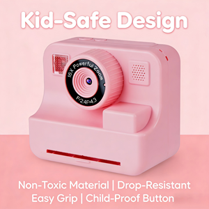 Draagbare Mini CMOS Digitale <span class=keywords><strong>Camera</strong></span> voor Kinderen vanaf 3 jaar, Direct Afdrukken, Veilige Inktloze Technologie, Educatief Speelgoed, MicroSD Opslag - Product Image 4