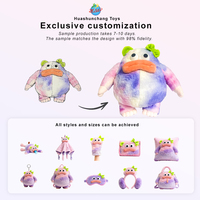 Peluche personnalisée sur mesure en coton PP doux pour commande en gros