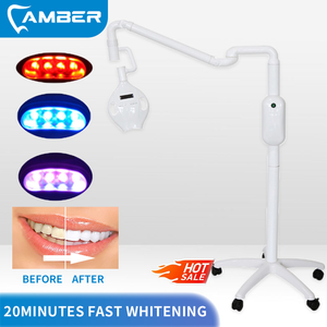 Appareil <span class=keywords><strong>professionnel</strong></span> de <span class=keywords><strong>blanchiment</strong></span> <span class=keywords><strong>dentaire</strong></span> 40W, lumière froide LED <span class=keywords><strong>dentaire</strong></span> 110-240V, équipement de <span class=keywords><strong>blanchiment</strong></span> mobile pour soins bucco-dentaires - Product Image 3