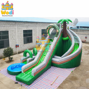 Toboggan aquatique gonflable géant en PVC pour <span class=keywords><strong>location</strong></span> commerciale, <span class=keywords><strong>avec</strong></span> <span class=keywords><strong>piscine</strong></span> pour enfants, drainage facile pour événements en plein air - Product Image 5