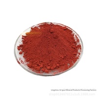 Pigment d'oxyde de fer rouge pour la teinture des carreaux, peinture pour sols, colorant acide, industrie de la construction, Hebei
