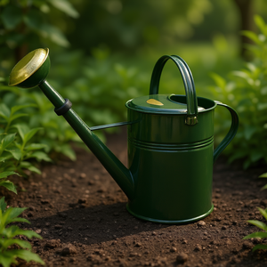 Regadera Kovotvar de 9 L, Verde, con Boquilla de Latón, para Jardín - Product Image 3