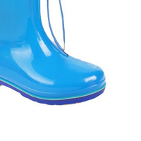 Imperméable mi-long unisexe pour enfants, en PVC, chaud, antidérapant, avec doublure en fausse fourrure, pour l'hiver et l'été, tendance, vente en gros fabricant