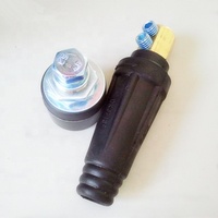 Rouge et Noir Chinois de Câble De Soudage De Type Adaptateur DKJ-70