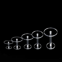 Présentoirs en acrylique découpés au laser de précision, rehausseurs personnalisés en plexiglas avec bords polis, plateforme de présentation de bijoux