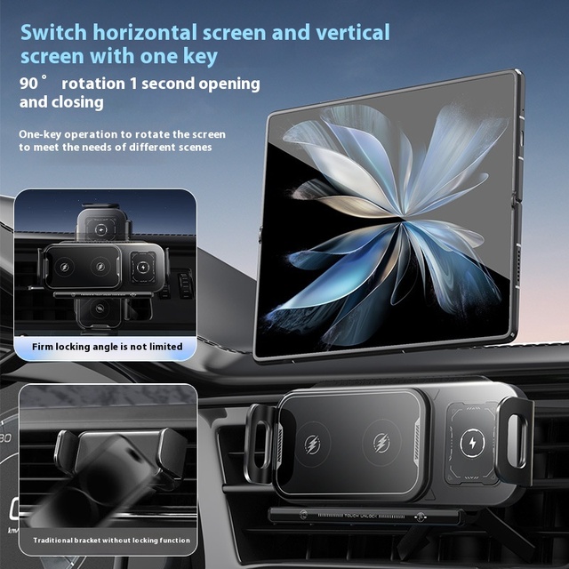 Multifunctional Universal Cell Mobile Bracket Car Magnetic Phone Holder Car Magnetic Wireless Chargers