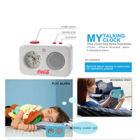 NOUVEAU DESIGN Réveil analogique à quartz parlant avec enregistreur vocal à gros boutons pour enfants et personnes âgées aveugles
