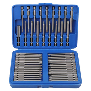 Tournevis Torx de sécurité en acier S2 avec finition chromée, embouts personnalisables - T6 T8 T10 T15 T20, qualité industrielle, support OEM - Product Image 1