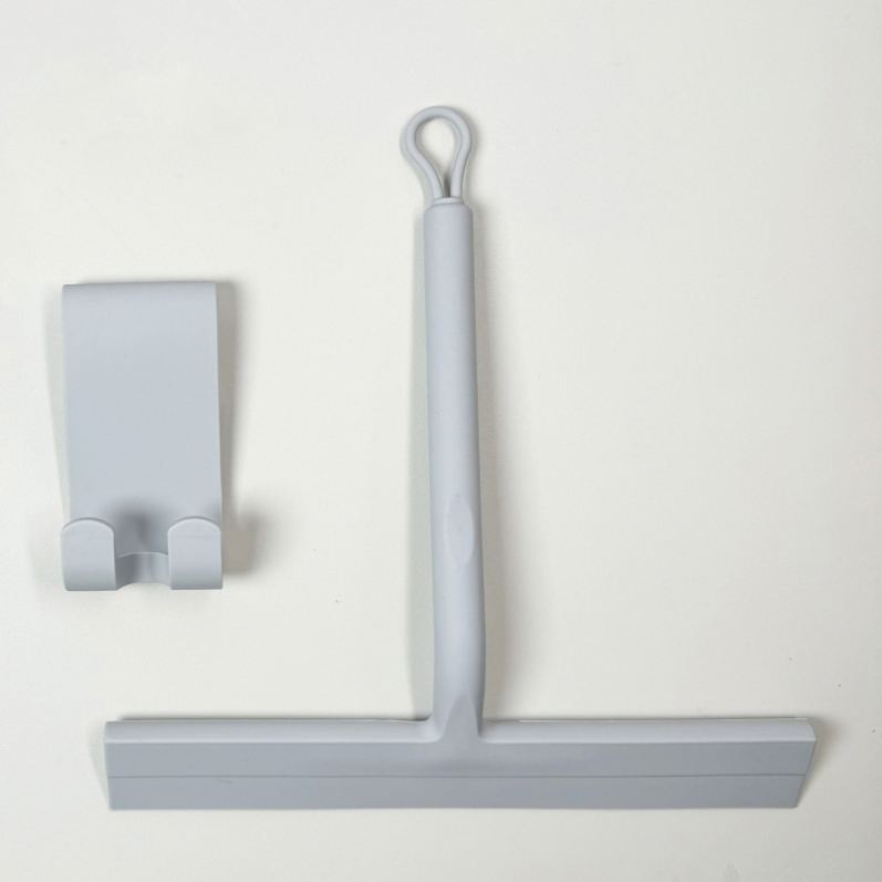 USSE Silicone Shower Squeegee with Plastic Handle Eco-Friendly Stocked for Cleaning Windows and Mirrors in Bathroom & Kitchen · image 4