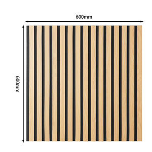 Tianyun Akupanel haute qualité 600*600mm placage de bois panneaux muraux acoustiques décoratifs intérieurs insonorisés pour les studios - Product Image 2