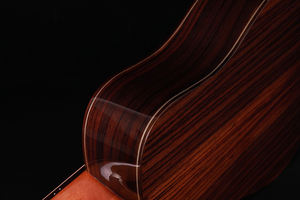 Nouveau design <span class=keywords><strong>guitare</strong></span> acoustique 34 pouces petite taille voyage mini <span class=keywords><strong>guitare</strong></span> épicéa massif beau motif Alston D-37 - Product Image 5