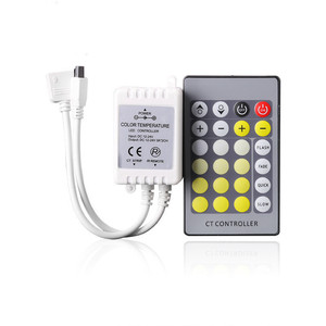 ตัวควบคุมอุณหภูมิสี LED 12V-24V รีโมทคอนโทรลสำหรับไฟแถบ - Product Image 2