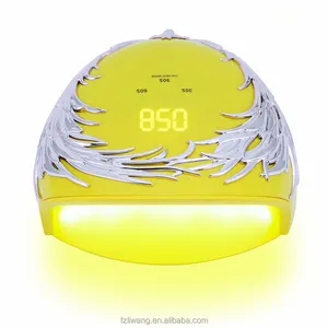 LUGX 60W 네일 살롱 무선 충전식 경화 폴란드어 젤 UV Led 손톱 건조기 램프 충전 네일 라이트