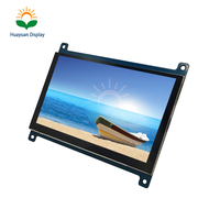 Pantalla LCD de 5 Pulgadas con Certificación CE, 800*RGB*480, Pantalla LCD RGB, Compatible con HDMI, Linux y Ubuntu