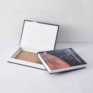 <span class=keywords><strong>2025</strong></span> mới biểu tượng tùy chỉnh không có thật cuốn sách trang trí hộp giấy hộp Vỏ Sò cho sách Tạp Chí lưu trữ - Product Image 1