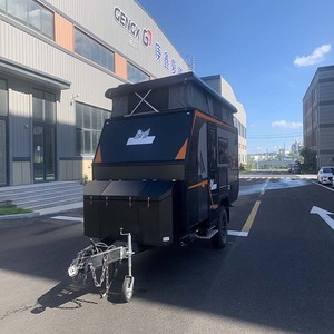Petite caravane de <span class=keywords><strong>camping</strong></span> avec une salle de bain combinée, chauffe-eau instantané au <span class=keywords><strong>gaz</strong></span> et système de réservoir d'eau propre de 100 L - Product Image 1