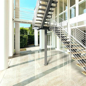 DAIYA — escalier moderne droit, avec escalier en bois et faisceau simple - Product Image 2