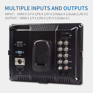 Moniteur d'appareil photo OEM personnalisé FW1018V1 10,1 pouces 1920x1200 IPS FHD avec écran tactile et haut-parleur/stéréo intégrés, mise au point de précision - Product Image 5