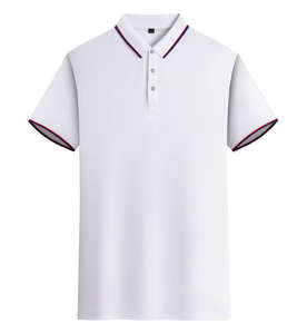 Polos d'uniforme d'équipe de promotion de taille de couleur de logo personnalisé polos 100% coton piqué imprimé de logo de broderie - Product Image 2