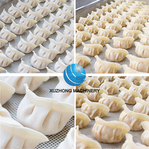 Máy Làm Đầy Bánh Bao Tự Động Hoàn Toàn Công Nghiệp Máy Làm Momo Hình Nửa Mặt Trăng Máy Làm Bánh Bao Gyoza Tự Động - Product Image 2