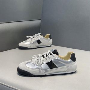 2026 New Original Design Leather Mesh Patchwork Trendy Casual s - Anti-slip and Comfortable Walking s - Product Image 1