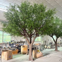Arbre d'olivier artificiel réaliste de grande taille, aspect personnalisé, grand faux olivier pour la décoration intérieure et extérieure