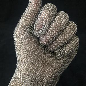 Gants de boucher de maille de courrier de chaîne d'acier inoxydable de catégorie comestible pour couper la viande - Product Image 2