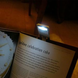 Hot Sale Mini <b>Lamp</b> Black ABS Desktop Compact LED Batteries Indoor <b>Lamp</b> for Promotions - Product Image 6