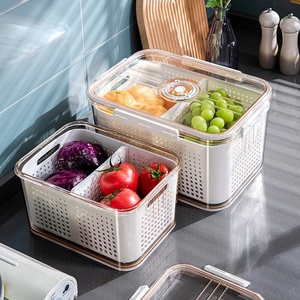 Creative Vegetables Fresh <b>Containers</b> Fruit Storage Box Organizer Fridge Refrigerator Storage Boxes&bins for Household - Product Image 5