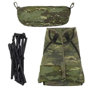 เก้าอี้ชายหาดพกพาแบบใหม่ ทำจากผ้า Cordura ทนแรงดันสูง เก้าอี้อเนกประสงค์สำหรับกิจกรรมกลางแจ้ง เช่น การล่าสัตว์ และการใช้งานทางยุทธวิธี - Product Image 1