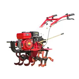 Multipurpose planting equipment rotary ridger tiller cultivator with fertilizer spreader